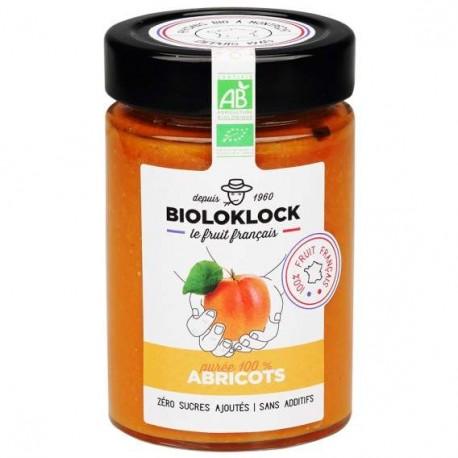 PUREE D'ABRICOT FRANCE 190G | BIOLO'KLOCK | Acheter sur EtiketBio.eu