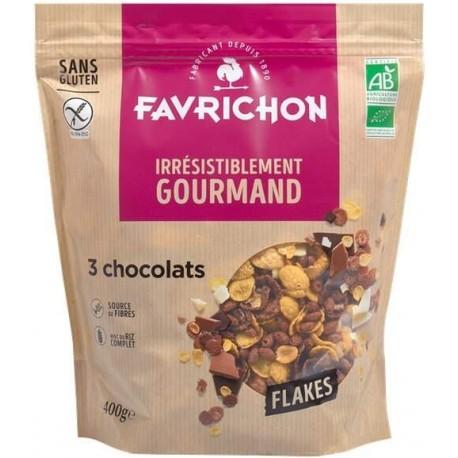 SACHET FLAKES 3 CHOCOLATS 400G SACHET FLAKES 3 CHOCOLATS 400G