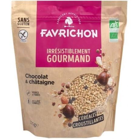 MUESLI CROUSTILLANT CHOCOLAT ET CHATAIGNE 375G MUESLI CROUSTILLANT CHOCOLAT ET CHATAIGNE 375G
