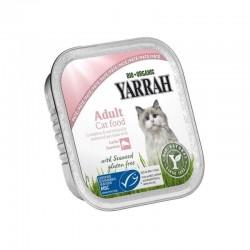 Pâté boeuf avec chicorée pour chat BIO Yarrah 100g