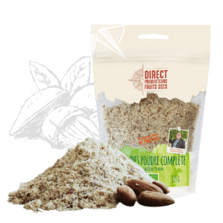 AMANDES POUDRE 125G