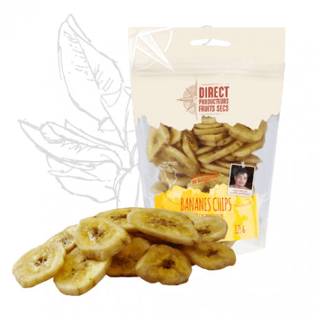 BANANES PHILIPPINES CHIPS 125GA | PEPITE | Acheter sur EtiketBio.eu