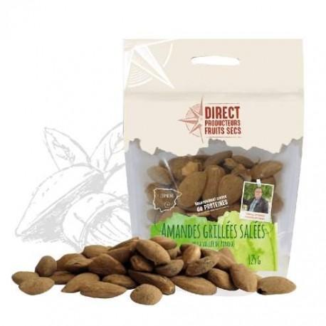 Amande espagne grillees salees 125g Pépite  dans votre magasin bio en ligne Etiketbio.eu
