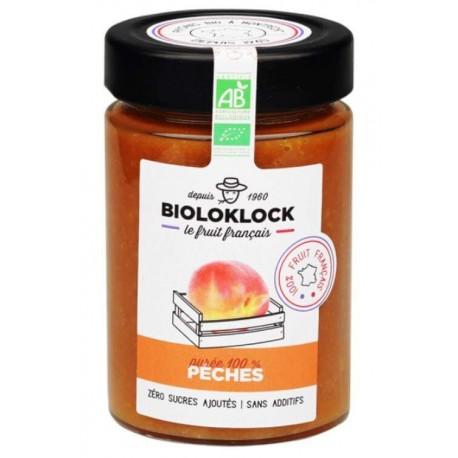 PUREE DE PECHE FRANCE 190G | BIOLO'KLOCK | Acheter sur EtiketBio.eu