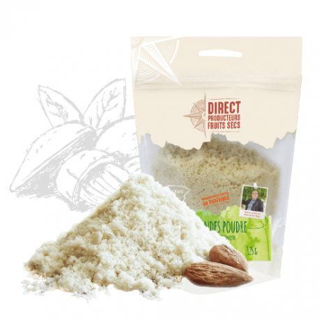Amande poudre 800g Pépite  dans votre magasin bio en ligne Etiketbio.eu