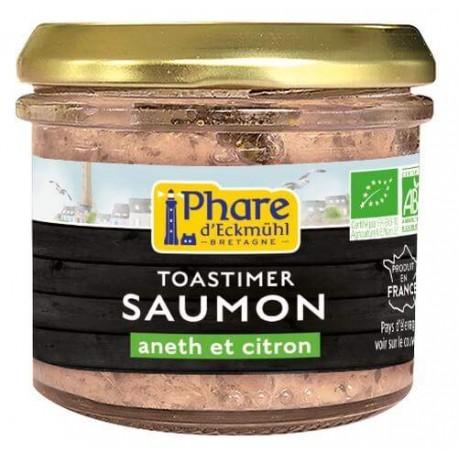Toastimer de saumon, aneth et citron 90g Phare d’Eckmühl dans votre magasin bio en ligne Etiketbio.eu Toastimer de saumon, aneth et citron 90g Phare d’Eckmühl dans votre magasin bio en ligne Etiketbio.eu