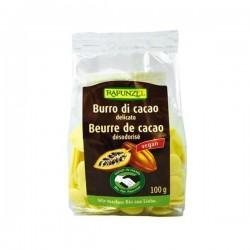 BEURRE CACAO DESODORISE PASTILLES 100G RAPUNZEL  dans votre magasin bio en ligne Etiketbio.eu