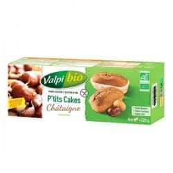 P'TITS CAKES CHATAIGNE (220G) VALPIBIO Valpibio  dans votre magasin bio en ligne Etiketbio.eu