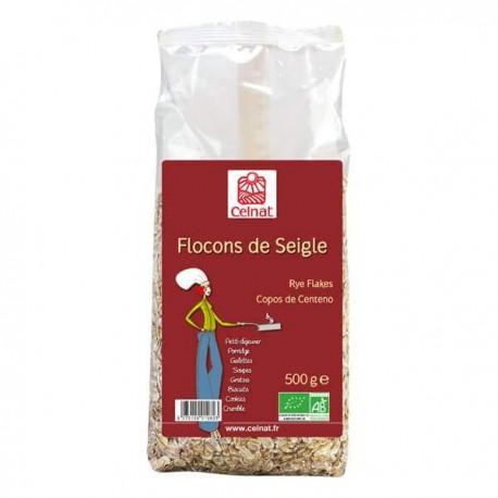 FLOCONS DE SEIGLE 500G | CELNAT | Acheter sur EtiketBio.eu