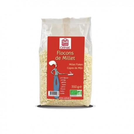 FLOCONS DE MILLET 350G | CELNAT | Acheter sur EtiketBio.eu