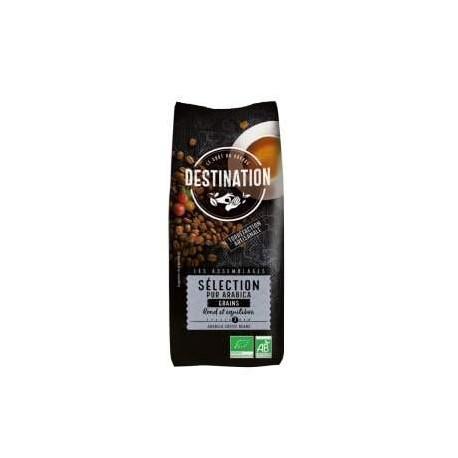 CAFE SELECTION PUR ARABICA GRAINS 1KG DESTINATION dans votre magasin bio en ligne Etiketbio.eu CAFE SELECTION PUR ARABICA GRAINS 1KG DESTINATION dans votre magasin bio en ligne Etiketbio.eu