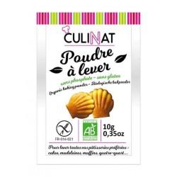 POUDRE A LEVER SANS GLUTEN SANS PHOSPHATE 8X10G Culinat  dans votre magasin bio en ligne Etiketbio.eu