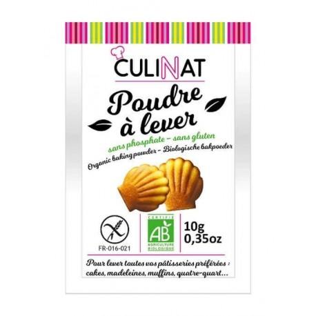 POUDRE A LEVER SANS GLUTEN SANS PHOSPHATE 8X10G Culinat  dans votre magasin bio en ligne Etiketbio.eu