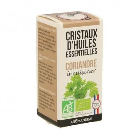 Cristaux huile essentielle coriandre Aromandise dans votre magasin bio en ligne Etiketbio.eu Cristaux huile essentielle coriandre Aromandise dans votre magasin bio en ligne Etiketbio.eu