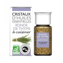 Cristaux huile essentielle ronde de thym Aromandise  dans votre magasin bio en ligne Etiketbio.eu