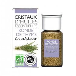 CRISTAUX HUILE ESSENTIELLE RONDE DE THYM | AROMANDISE | Acheter sur...