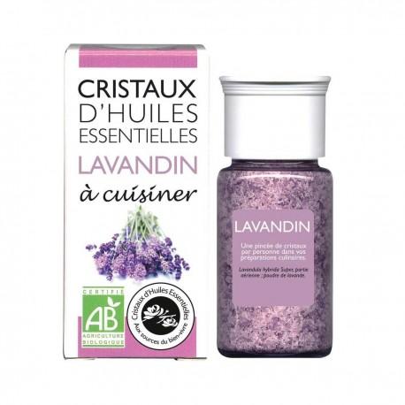 Cristaux huile essentielle lavandin Aromandise  dans votre magasin bio en ligne Etiketbio.eu