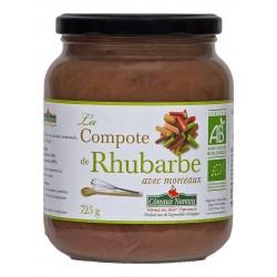 COMPOTE RHUBARBE 725 G | COTEAUX NANTAIS | Acheter sur EtiketBio.eu