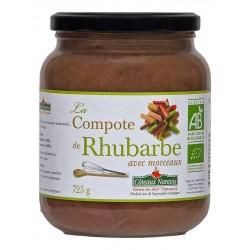 Compote rhubarbe 725 g Coteaux Nantais dans votre magasin bio en ligne Etiketbio.eu