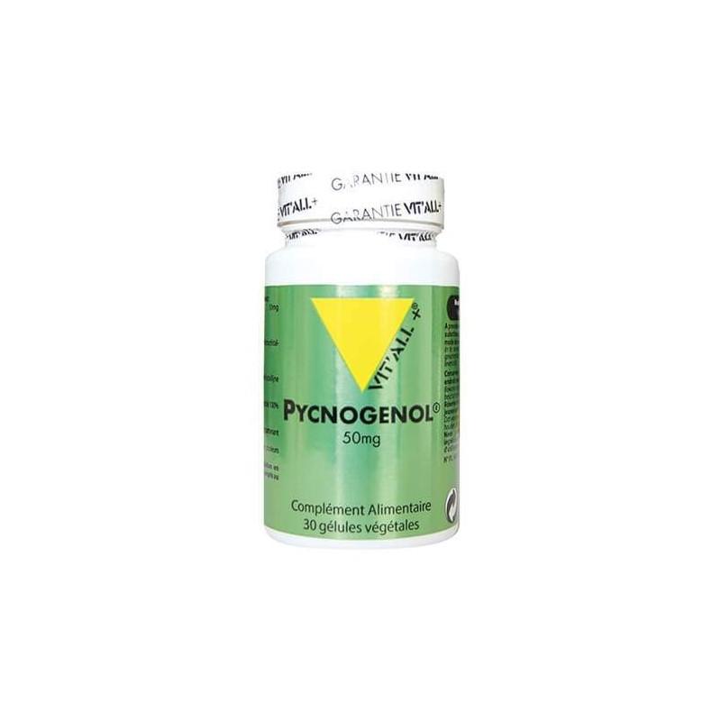 PYCNOGENOL 50MG 30GELS VITALL + chez Etik&Bio