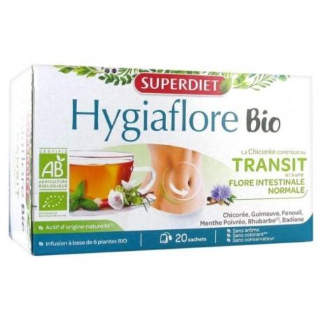 Hygiaflore infusion bio 20 sachets Super Diet  dans votre magasin bio en ligne Etiketbio.eu