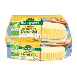 BEURRE DE BARATTE 1/2 SEL 250G CC BONNETERRE dans votre magasin bio en ligne Etiketbio.eu