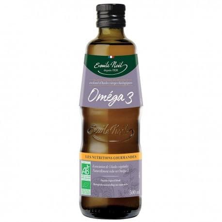 HUILE OMEGA 3 50CL Emile Noël  dans votre magasin bio en ligne Etiketbio.eu