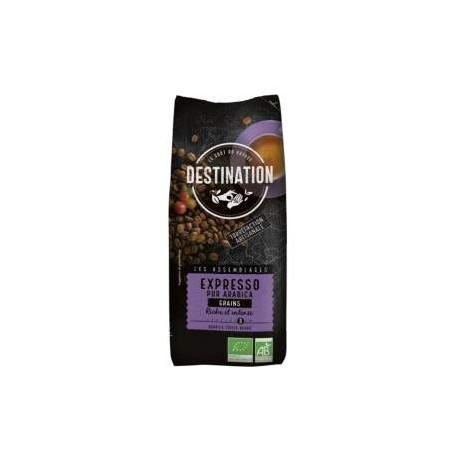 Cafe expresso bio 500gr Destination  dans votre magasin bio en ligne Etiketbio.eu
