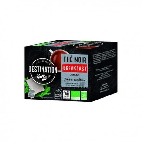 The noir breakfast 20x2g Destination  dans votre magasin bio en ligne Etiketbio.eu