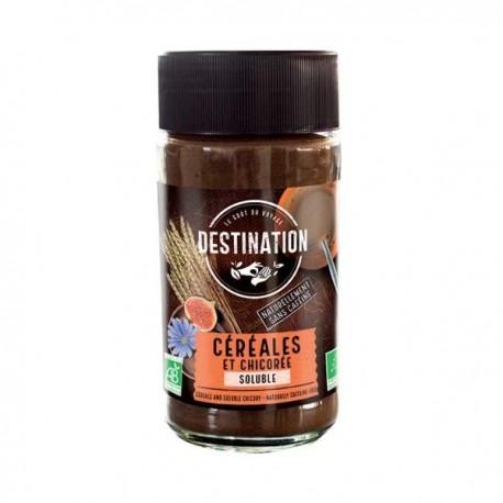 Cereales & chicoree boisson instantanne bocal 100g Destination dans votre magasin bio en ligne Etiketbio.eu Cereales & chicoree boisson instantanne bocal 100g Destination dans votre magasin bio en ligne Etiketbio.eu