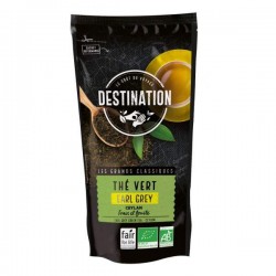 THE VERT EARL GREY 80G | DESTINATION | Acheter sur EtiketBio.eu