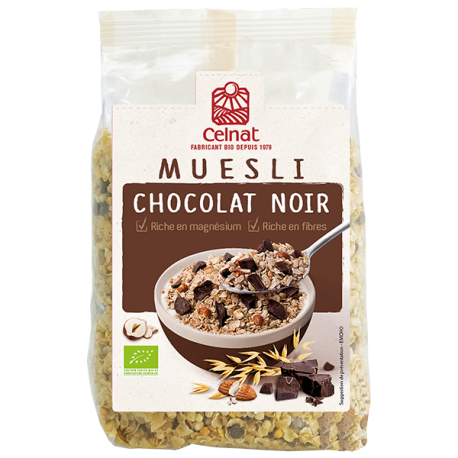 Muesli Duo De Chocolats Sans Gluten 500g Bio