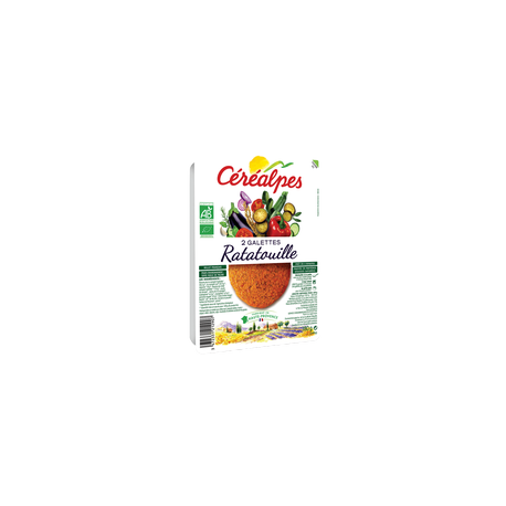 GALETTES DE CEREALES COMPLETES RATATOUILLE GALETTES DE CEREALES COMPLETES RATATOUILLE
