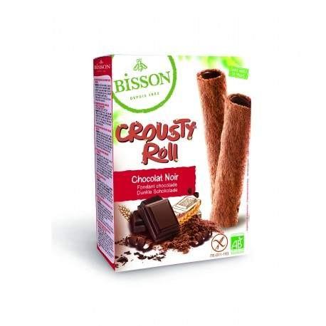 CROUSTY ROLL CHOCOLAT NOIR 125G | BISSON | Acheter sur EtiketBio.eu
