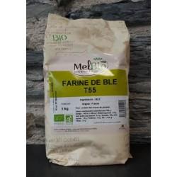 FARINE DE BLE T55 1KG | MELBIO | Acheter sur EtiketBio.eu