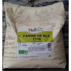 Farine t110 2.5kg Melbio  dans votre magasin bio en ligne Etiketbio.eu