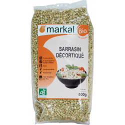 SARRASIN DECORTIQUE 500G MARKAL dans votre magasin bio en ligne Etiketbio.eu