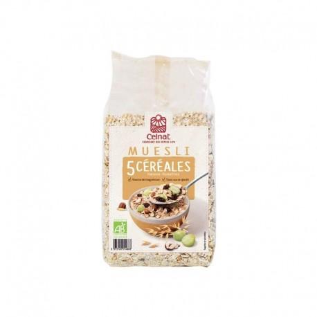 Muesli 5 cereales - traditionnels Celnat dans votre magasin bio en ligne Etiketbio.eu Muesli 5 cereales - traditionnels Celnat dans votre magasin bio en ligne Etiketbio.eu