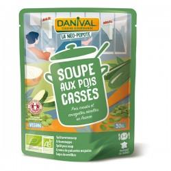SOUPE SAVEUR SACHET POIS CASSES 50CL DANIVAL dans votre magasin bio en ligne Etiketbio.eu