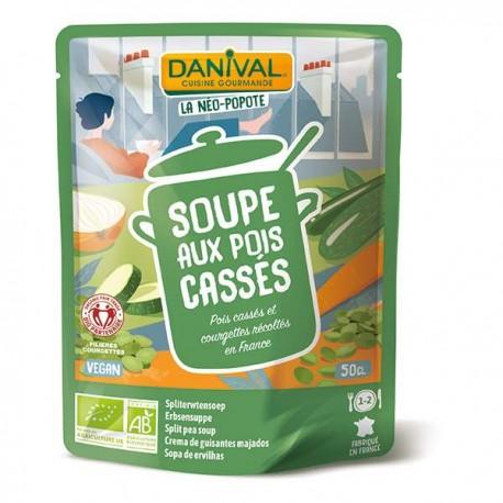 Soupe saveur sachet pois casses 50cl Danival dans votre magasin bio en ligne Etiketbio.eu Soupe saveur sachet pois casses 50cl Danival dans votre magasin bio en ligne Etiketbio.eu