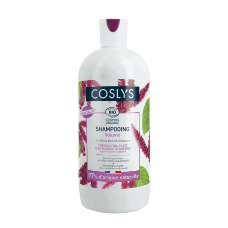 SHAMPOING VOLUME 500ML Coslys  dans votre magasin bio en ligne Etiketbio.eu