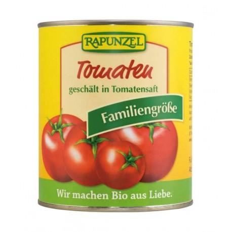 TOMATE ENTIERES PELEE 800G | RAPUNZEL chez Etik&Bio