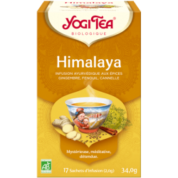 YOGI TEA HIMALAYA 17 SACHETS 34G YOGI TEA  dans votre magasin bio en ligne Etiketbio.eu