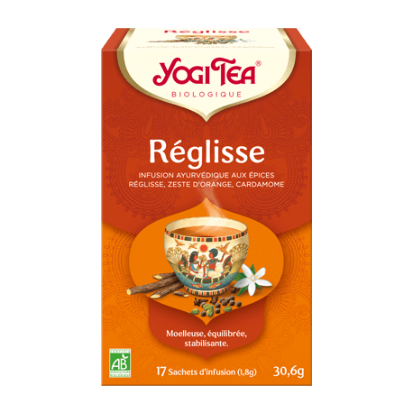 YOGI TEA REGLISSE 30.6G | YOGI TEA | Acheter sur EtiketBio.eu