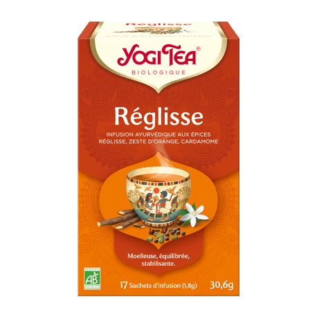 YOGI TEA REGLISSE 30.6G YOGI TEA dans votre magasin bio en ligne Etiketbio.eu YOGI TEA REGLISSE 30.6G YOGI TEA dans votre magasin bio en ligne Etiketbio.eu