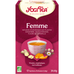 YOGI TEA FEMME 30.6G | YOGI TEA | Acheter sur EtiketBio.eu