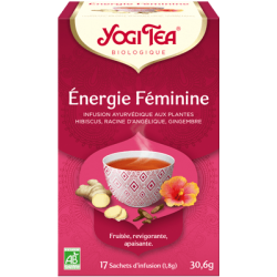 YOGI TEA ENERGIE FEMININE 30 G YOGI TEA dans votre magasin bio en ligne Etiketbio.eu
