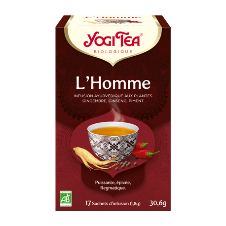 YOGI TEA L'HOMME 30.6 G YOGI TEA dans votre magasin bio en ligne Etiketbio.eu YOGI TEA L'HOMME 30.6 G YOGI TEA dans votre magasin bio en ligne Etiketbio.eu