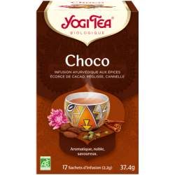 INFUSION CHOCO (17 INFUSETTES) YOGI TEA  dans votre magasin bio en ligne Etiketbio.eu
