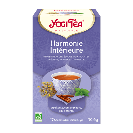 YOGI TEA HARMONIE INTERIEURE 30,6G YOGI TEA dans votre magasin bio en ligne Etiketbio.eu YOGI TEA HARMONIE INTERIEURE 30,6G YOGI TEA dans votre magasin bio en ligne Etiketbio.eu